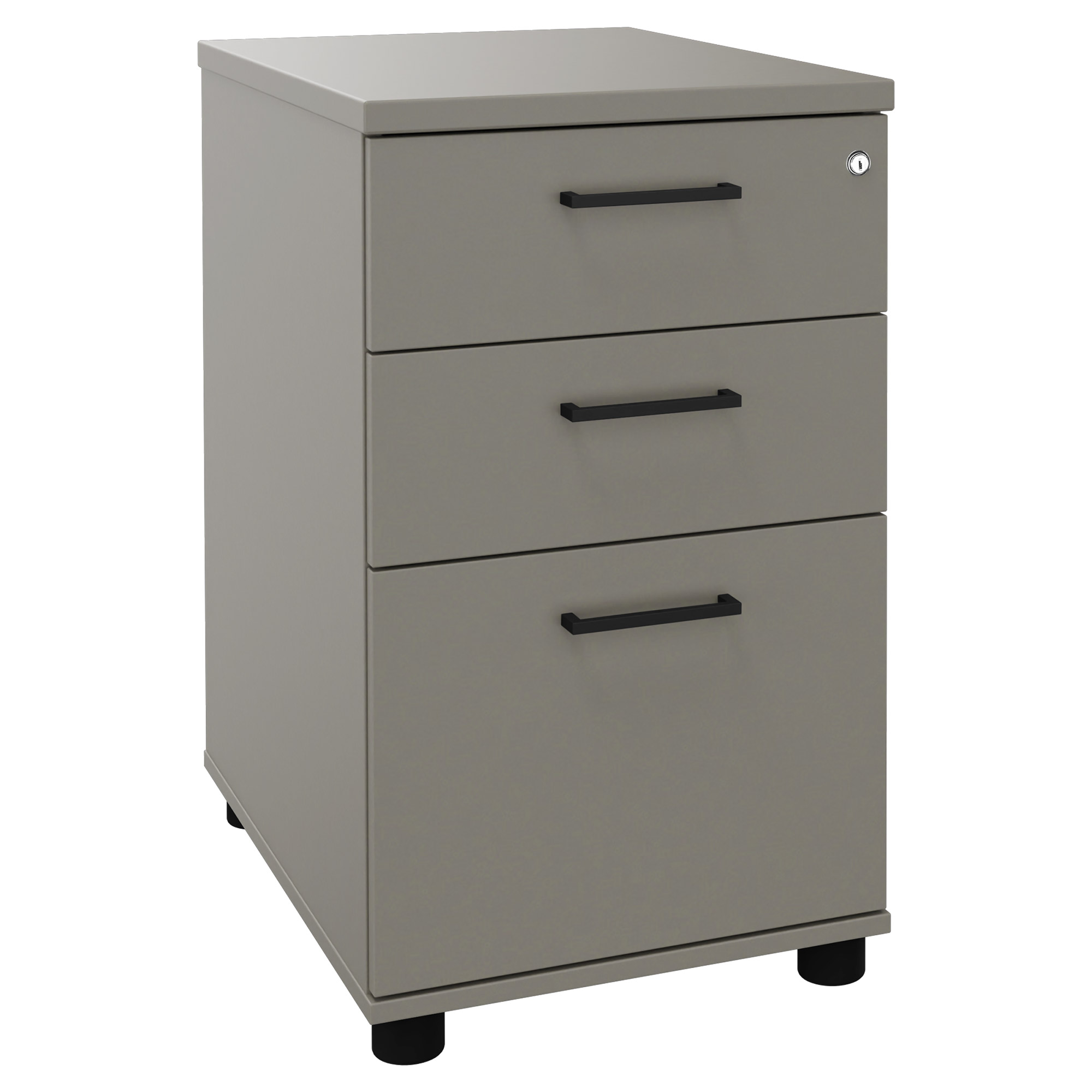 OPTIMA standing container | 600 mm deep, cubanite gray - 1 Main Image