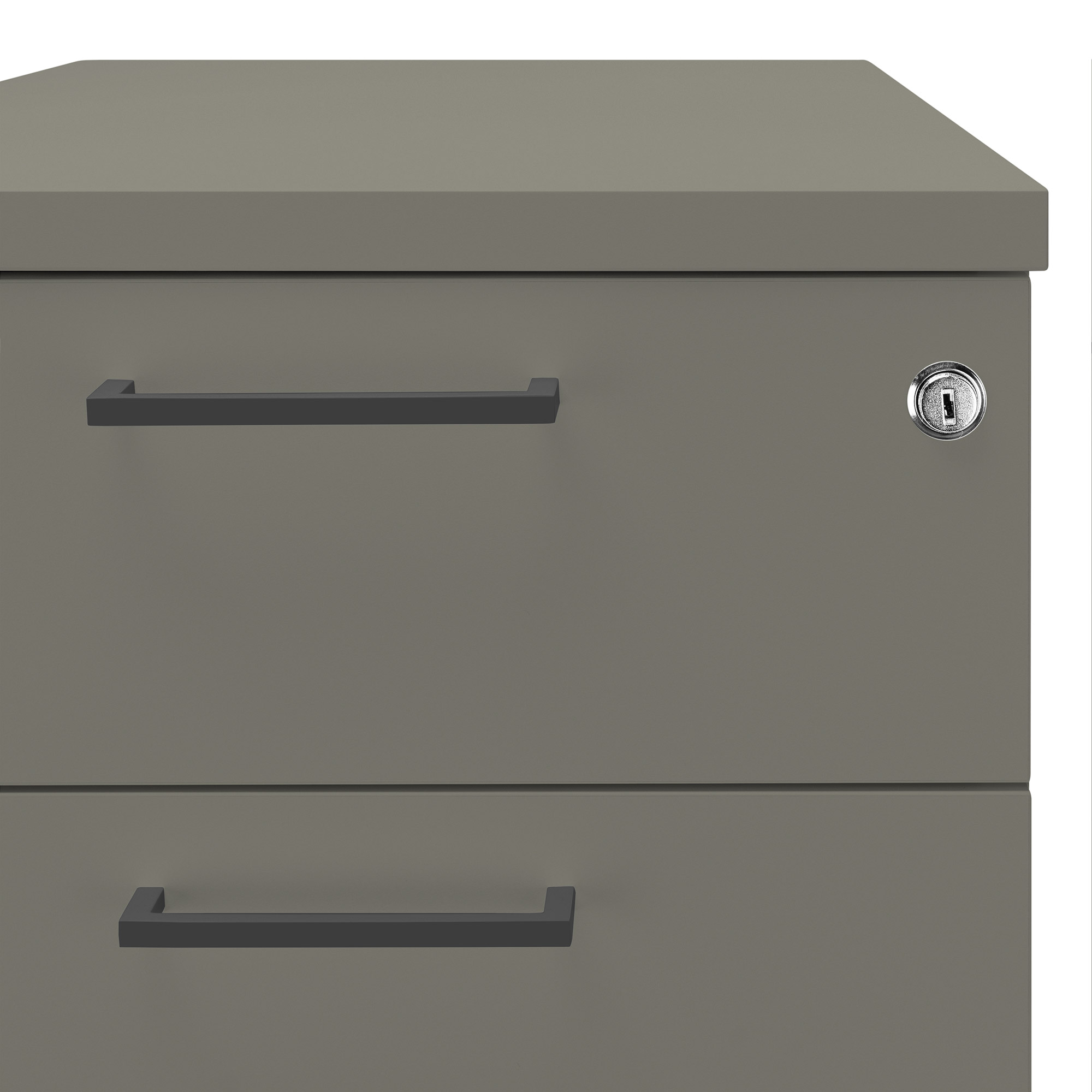 OPTIMA standing container | 600 mm deep, cubanite gray - 2 Main Image