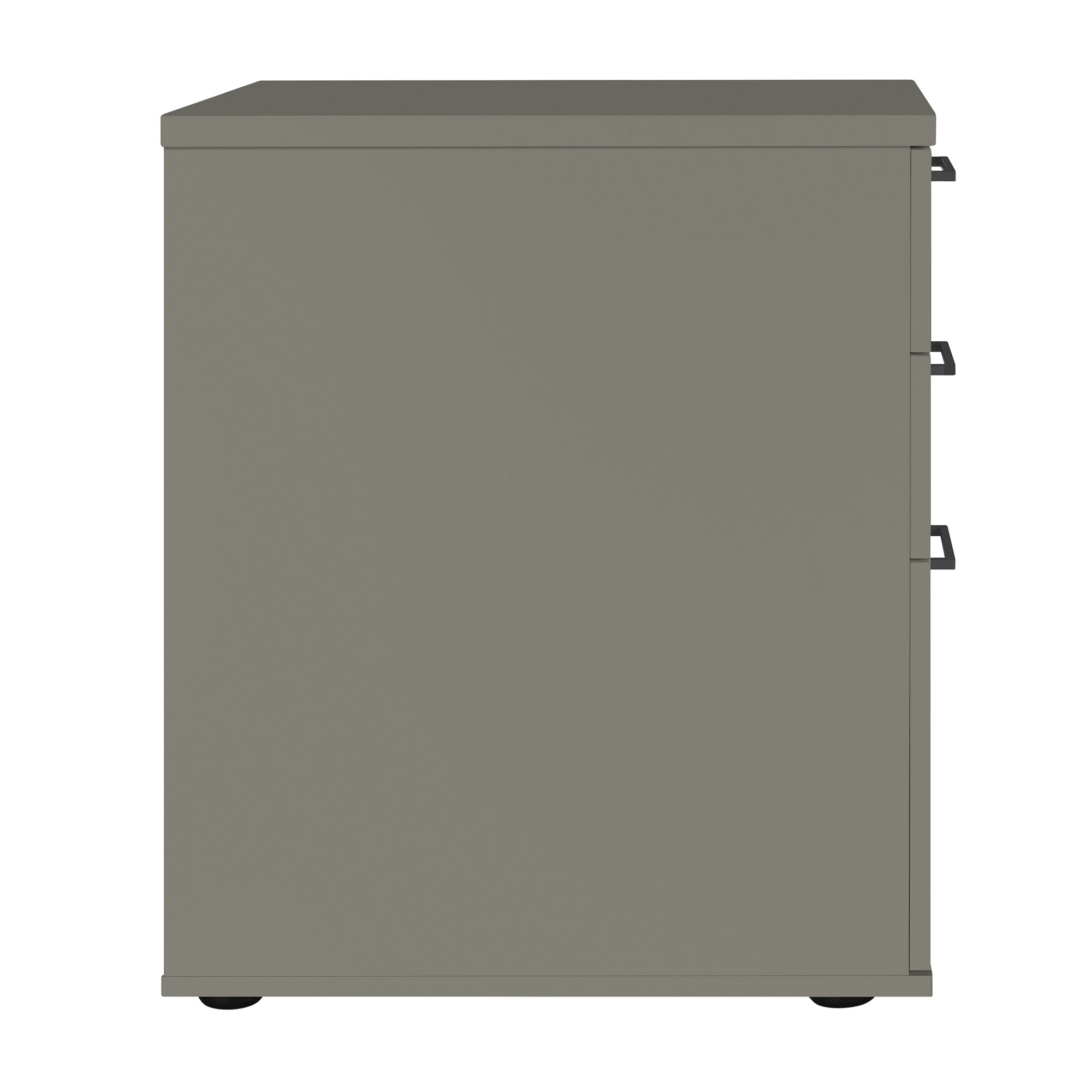 OPTIMA standing container | 600 mm deep, cubanite gray - 5 Main Image