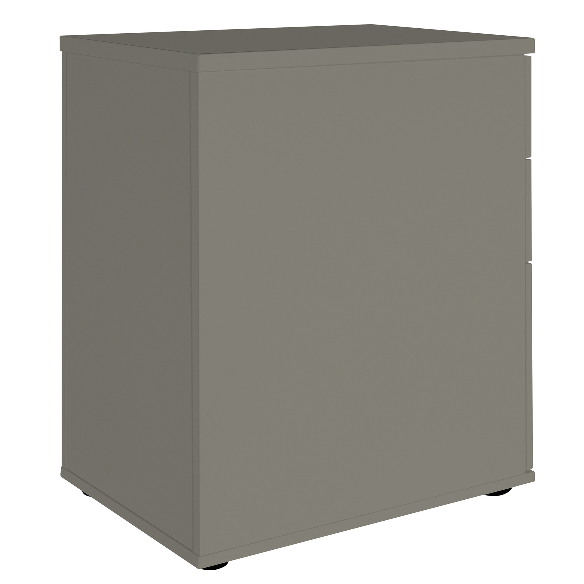 OPTIMA standing container | 600 mm deep, cubanite gray - 7 Main Image
