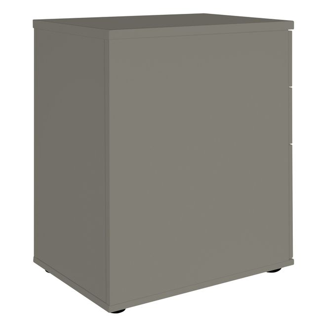 OPTIMA Standcontainer | 600 mm tief, Cubanitgrau OPTIMA Standcontainer | 600 mm tief, Cubanitgrau