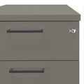 OPTIMA standing container | 600 mm deep, cubanite gray - 2 Thumbnail Image