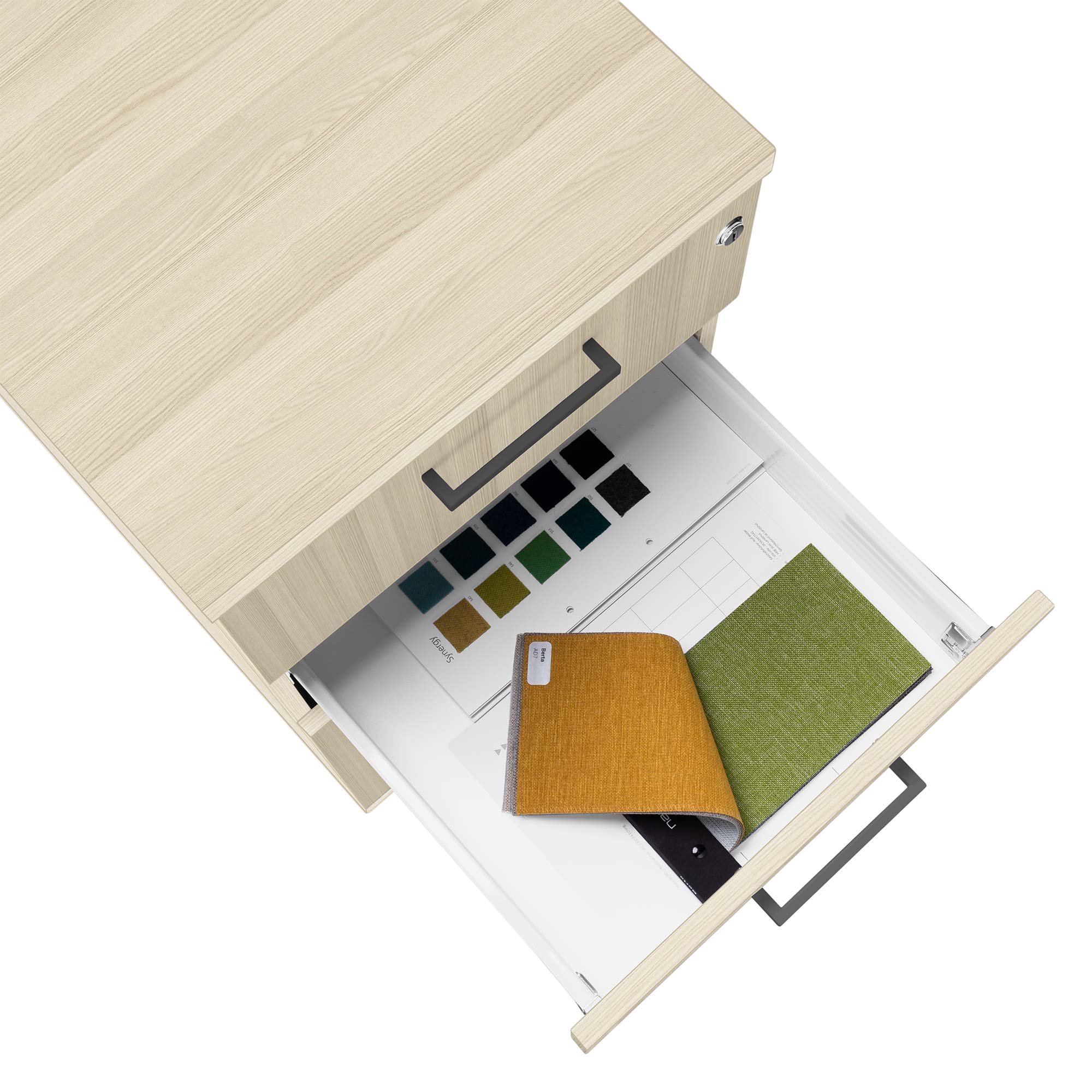 OPTIMA Standcontainer | 600 mm tief, Sandesche - 2 Main Image