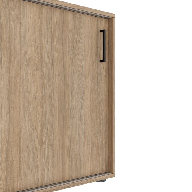 NOVA Schiebetürenschrank | 2 OH, 1640 x 740 mm, Bernsteineiche NOVA Schiebetürenschrank | 2 OH, 1640 x 740 mm, Bernsteineiche
