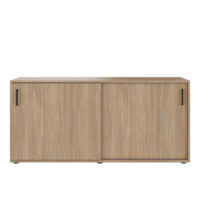 NOVA Schiebetürenschrank | 2 OH, 1640 x 740 mm, Bernsteineiche NOVA Schiebetürenschrank | 2 OH, 1640 x 740 mm, Bernsteineiche