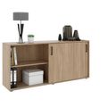 NOVA Armoire de porte coulissante | 2 oh, 1640 x 740 mm, chêne ambre - 4 Thumbnail Image