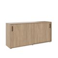 NOVA Armoire de porte coulissante | 2 oh, 1640 x 740 mm, chêne ambre - 7 Thumbnail Image