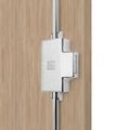 UNI double door wardrobe | 3 OH, 800 x 1143 mm, amber oak - 5 Thumbnail Image