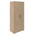 UNI Armoire de porte d'aile | 5 oh, 800 x 1897 mm, chêne ambre - 2 Thumbnail Image