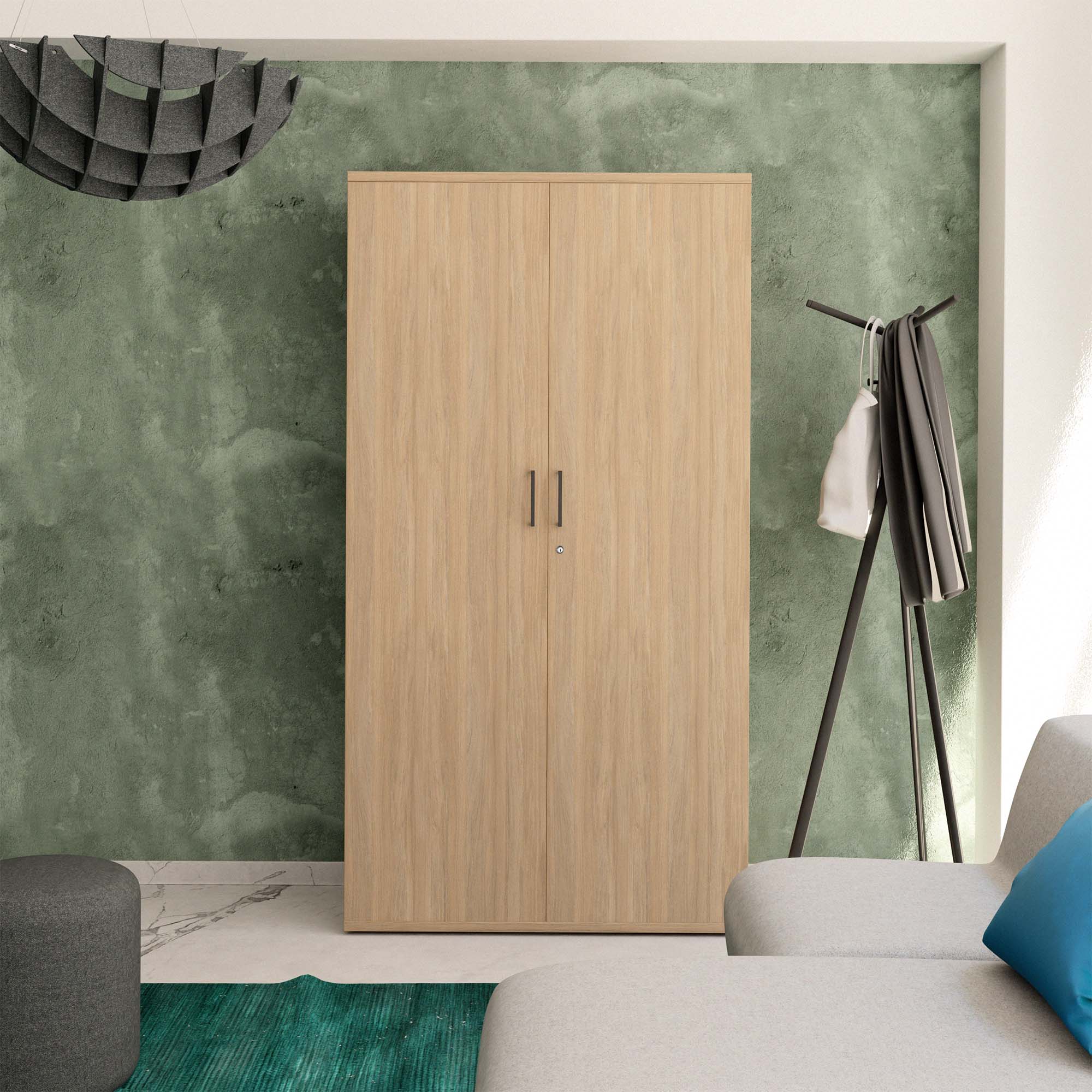 UNI Armoire de porte d'aile | 5 oh, 1000 x 1897 mm, chêne ambre - 1 Main Image