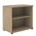 UNI Armoire d'étagère | 2 oh, 800 x 777 mm, chêne ambre - 2 Thumbnail Image