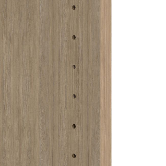 UNI Regalschrank | 5 OH, 600 x 1897 mm, Bernsteineiche