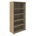 UNI shelving unit | 5 OH, 1000 x 1897 mm, amber oak - 3 Thumbnail Image