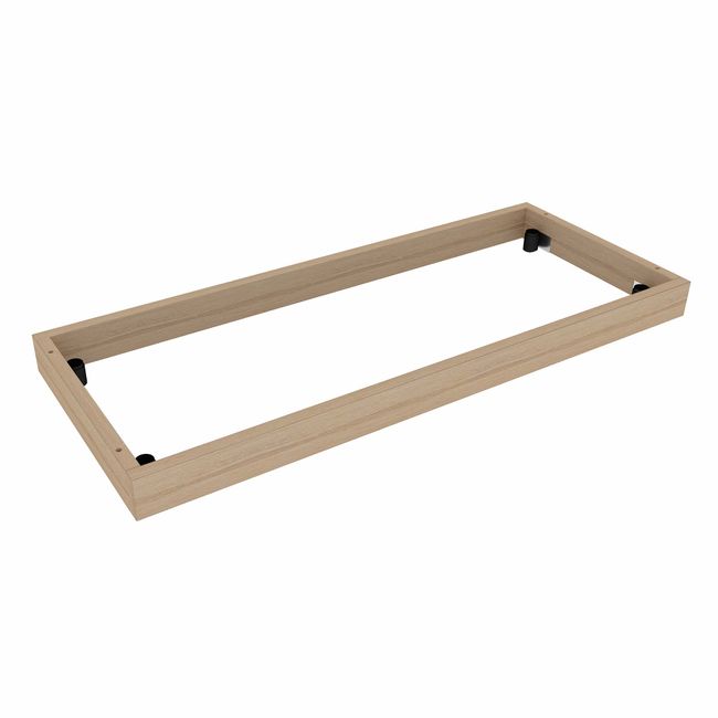 UNI Holzsockel | 600 mm, Bernsteineiche