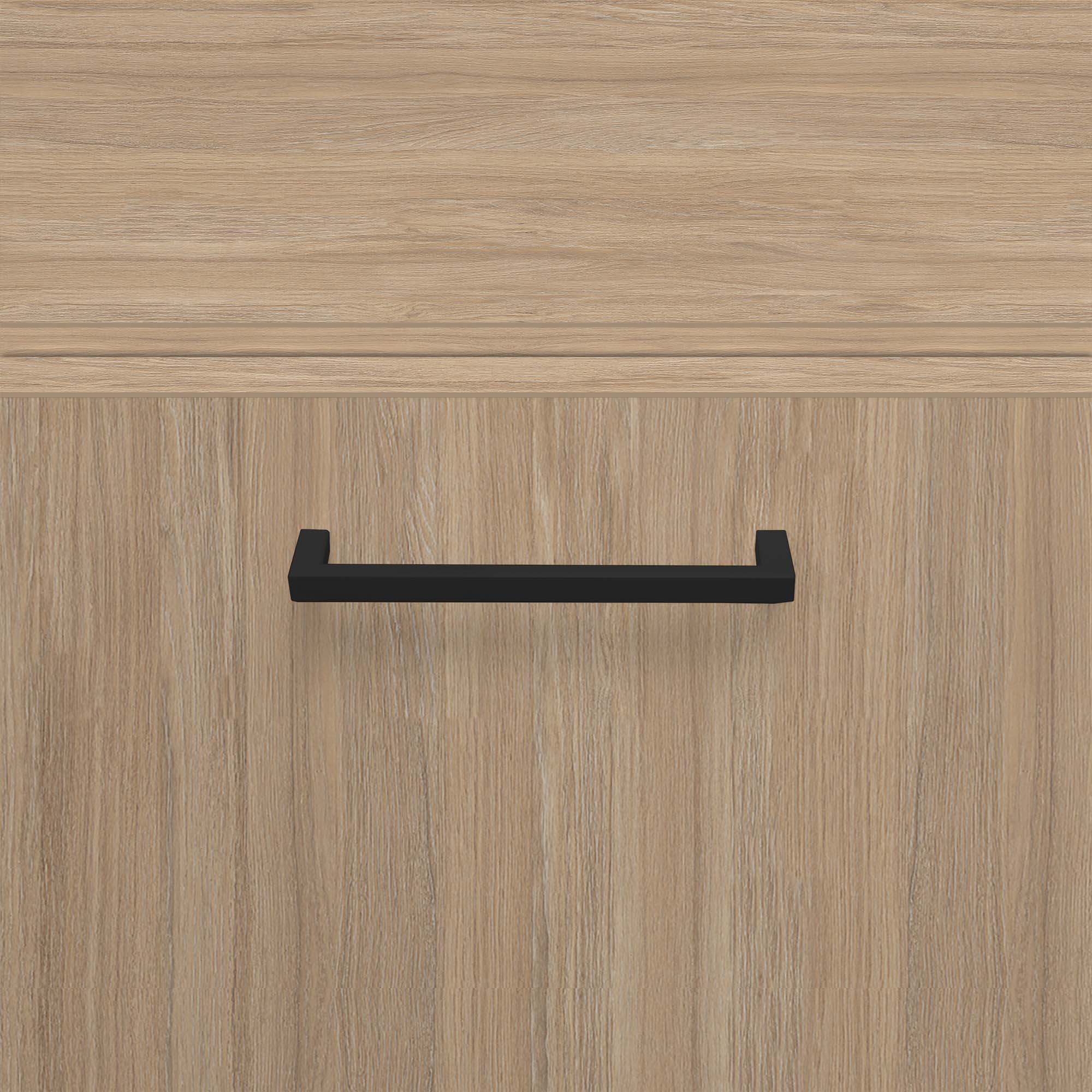 UNI combination cabinet with hanging file | 5 OH, 800 x 1897 mm, amber oak - 4 Main Image