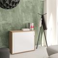 UNI Querroll store cabinet | 2 Oh, 1000 x 777 mm, amber oak / white - 1 Thumbnail Image