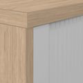 UNI Cabinet des magasins de queserroll | 3 oh, 1000 x 1143 mm, chêne ambre / gris argenté - 4 Thumbnail Image