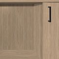 UNI Armoire de porte coulissante | 3 oh, 1000 x 1143 mm, chêne ambre - 4 Thumbnail Image