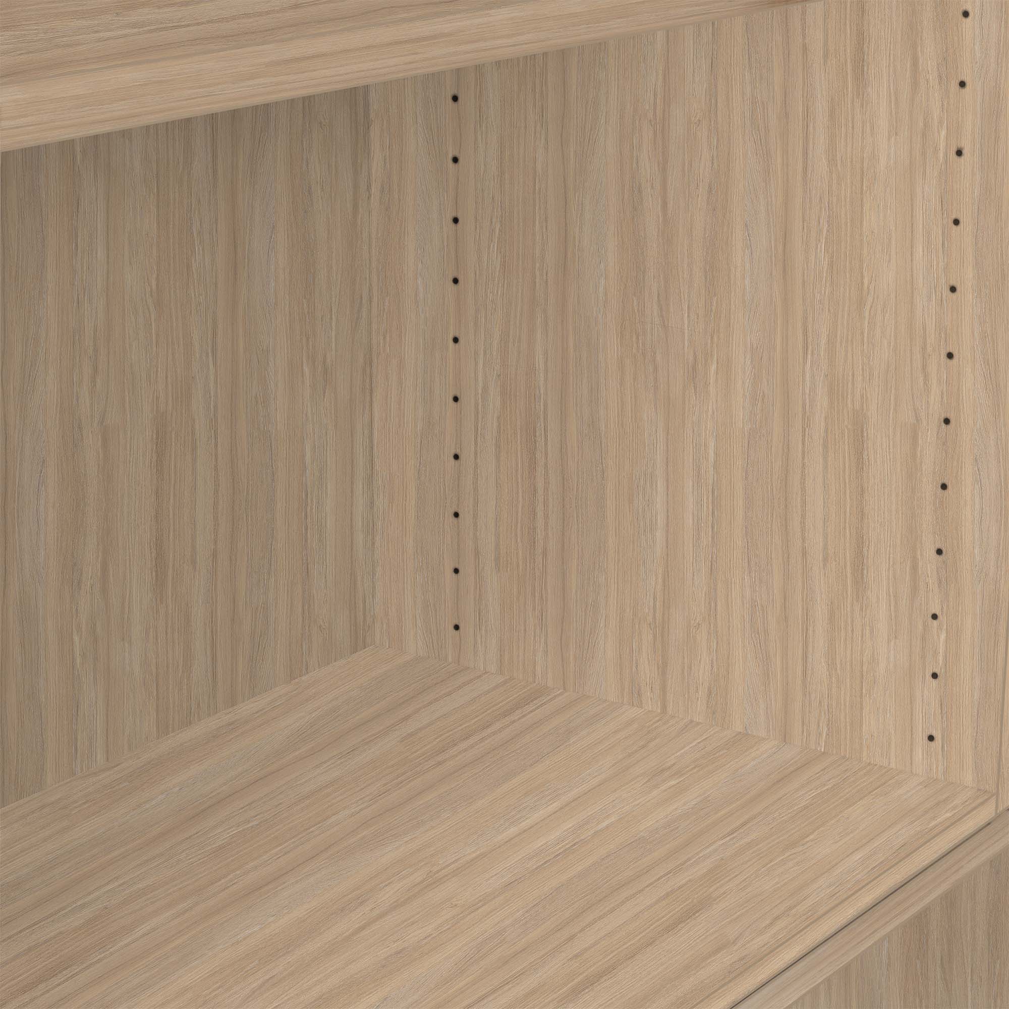UNI wall unit | 5 OH, 2000 x 1897 mm, amber oak - 3 Main Image