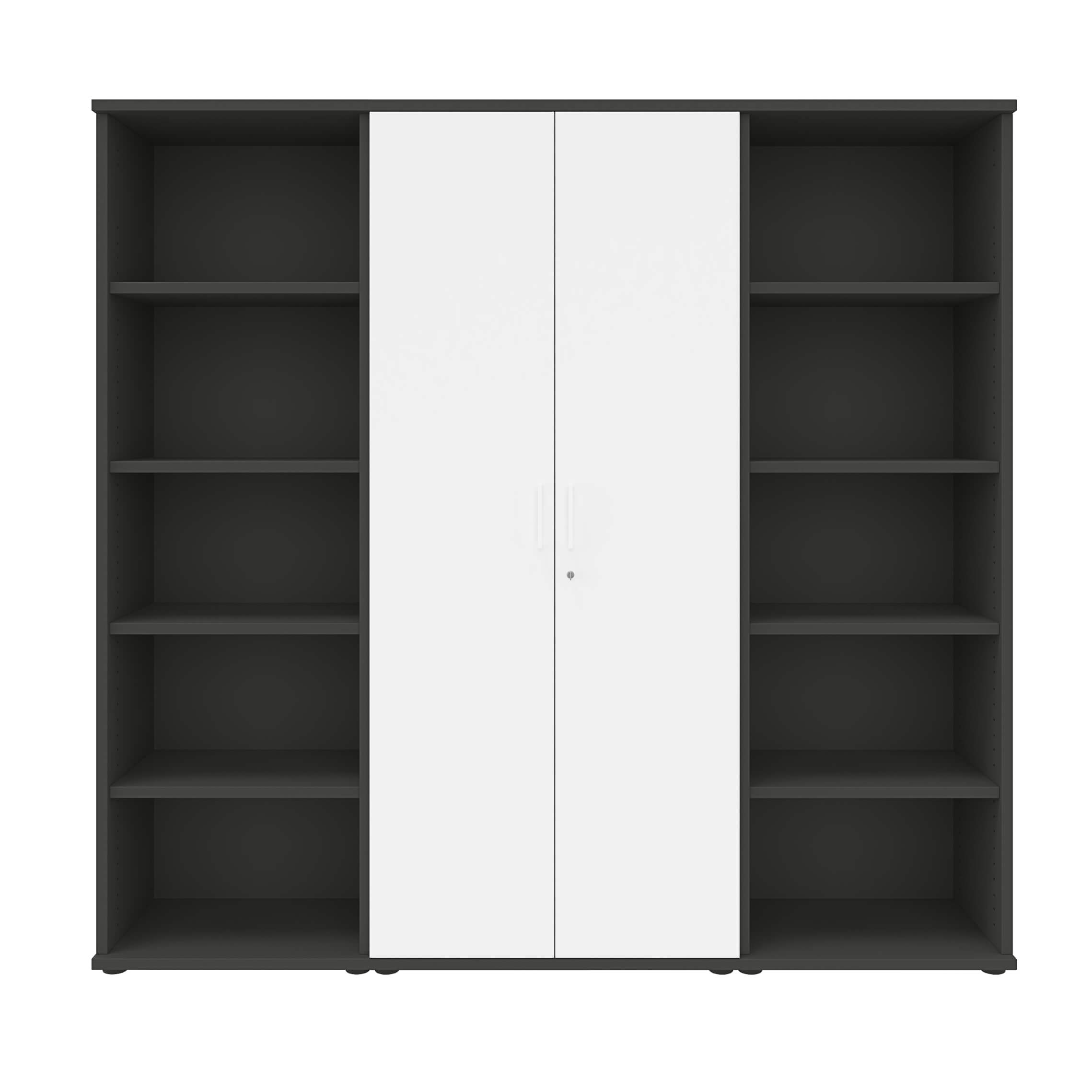UNI Wall wall | 5 Oh, 2000 x 1897 mm, anthracite / white - 3 Main Image