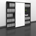 UNI Wall wall | 5 Oh, 2000 x 1897 mm, anthracite / white - 1 Thumbnail Image