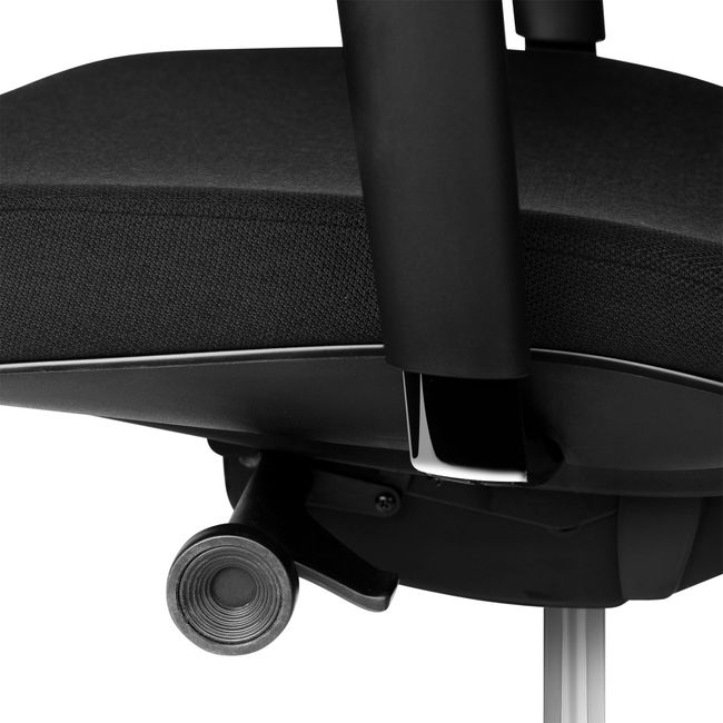 MESH 6 Bürodrehstuhl | Lordostenstütze, Netzrücken, Schwarz