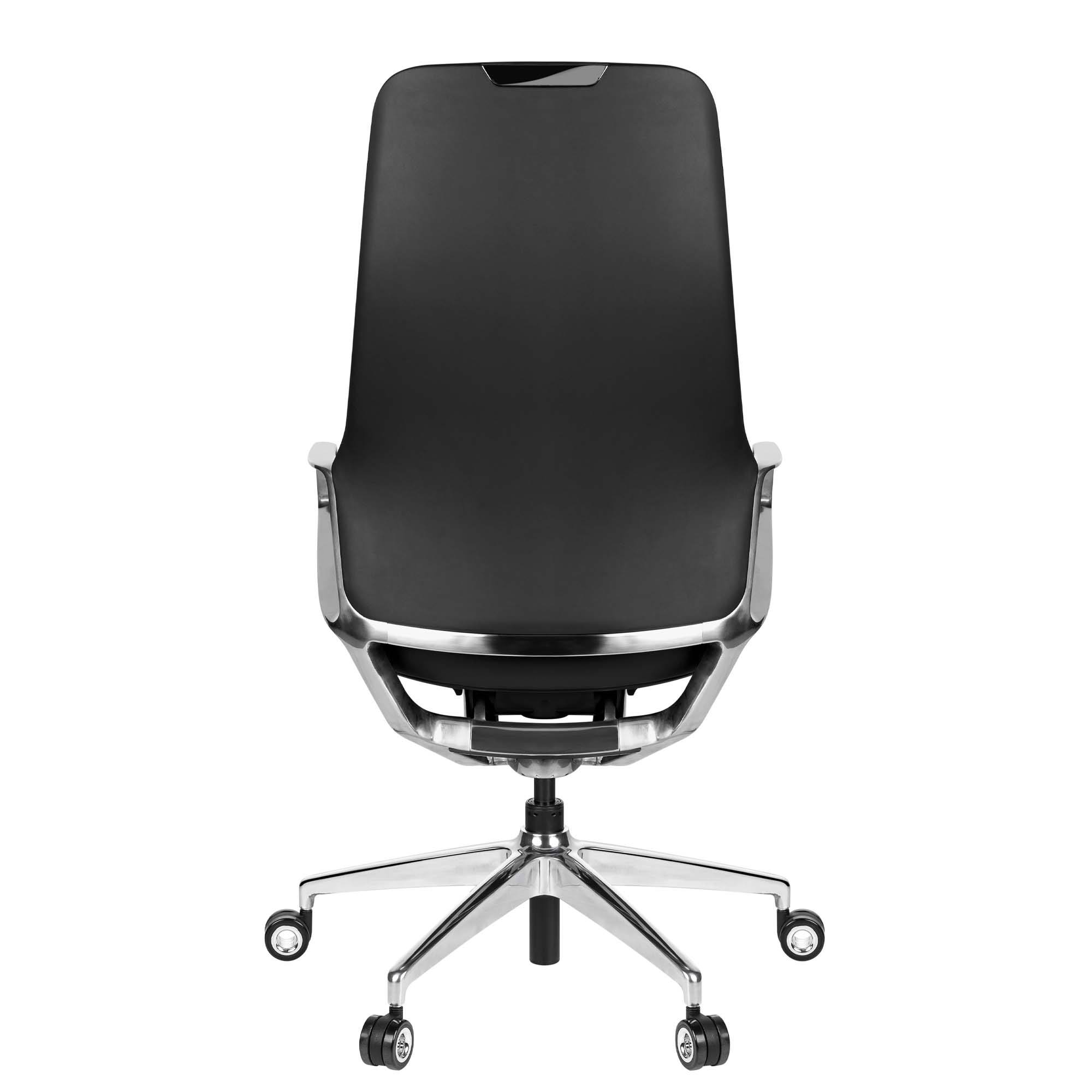 ARICO-A1 Chaise pivotante de bureau | Mécanique synchrone, noir - 11 Main Image