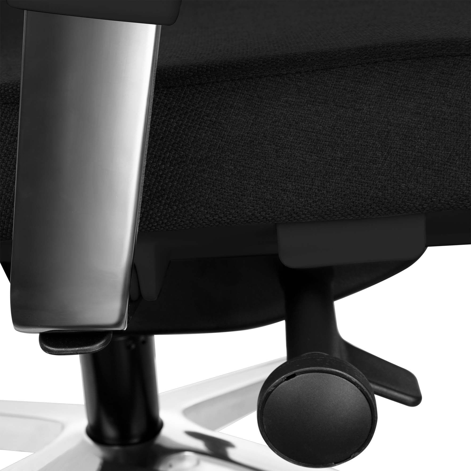 FILO-A 2.0 office swivel chair with headrest | Lumbar support, mesh back, black - 7 Main Image