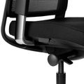 FILO-A 2.0 office swivel chair with headrest | Lumbar support, mesh back, black - 6 Thumbnail Image
