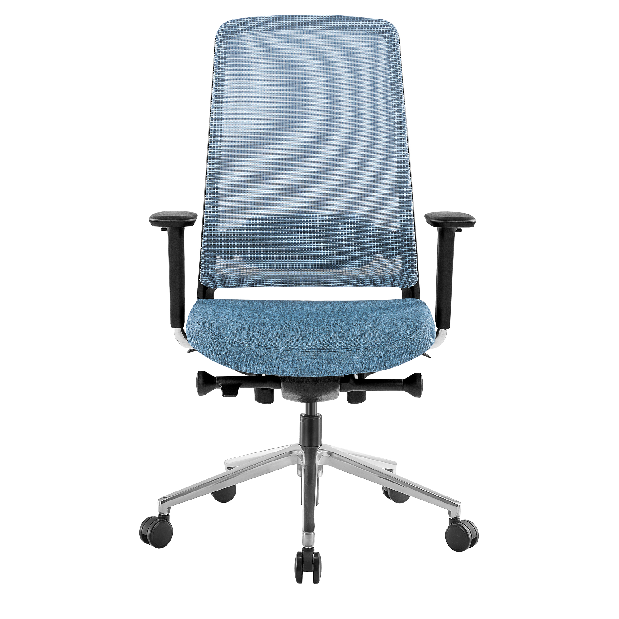 FILO-B 2.0 sedia girevole per ufficio | Lombari Vertebrae Lordosi, rete di rete, blu - 9 Main Image