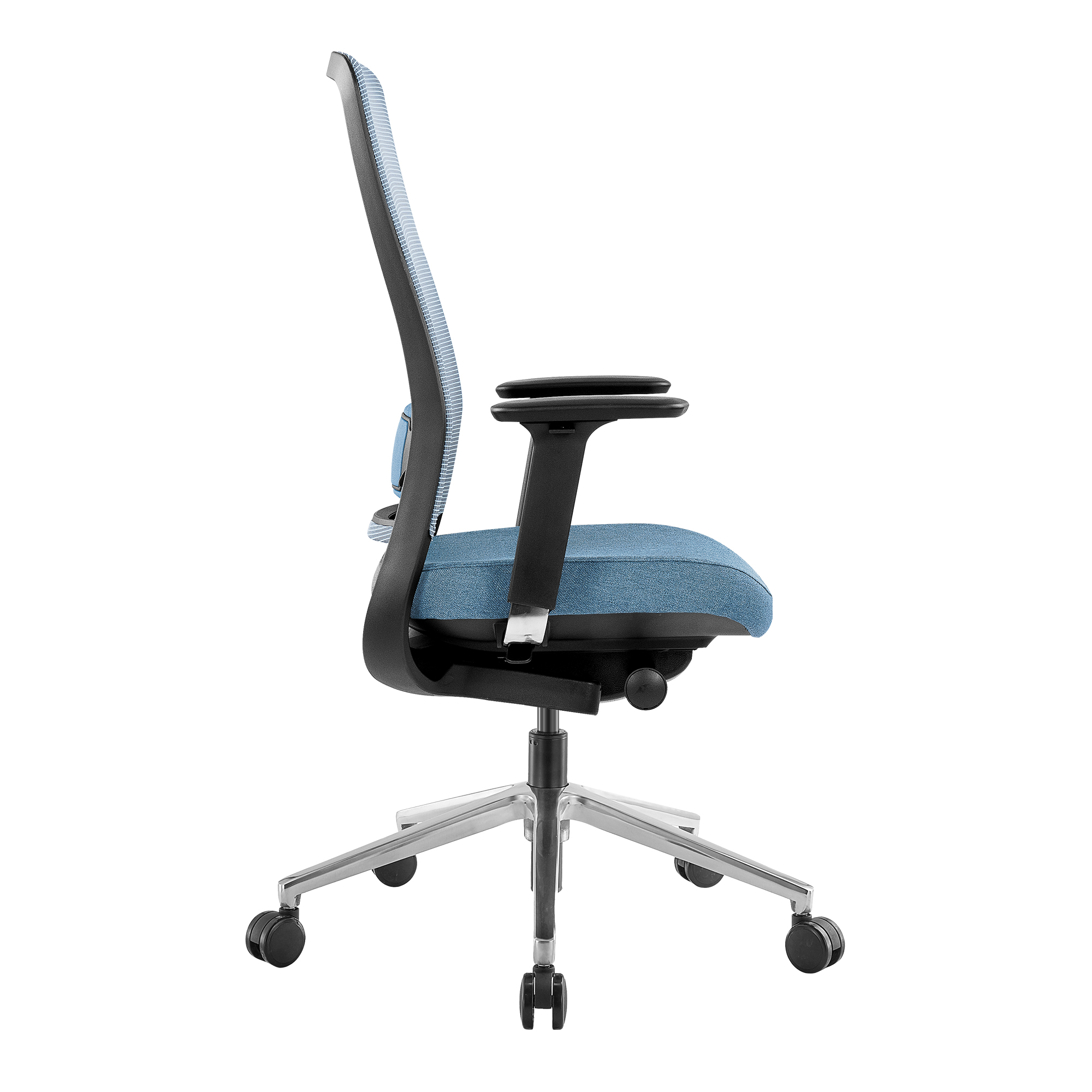 FILO-B 2.0 sedia girevole per ufficio | Lombari Vertebrae Lordosi, rete di rete, blu - 10 Main Image