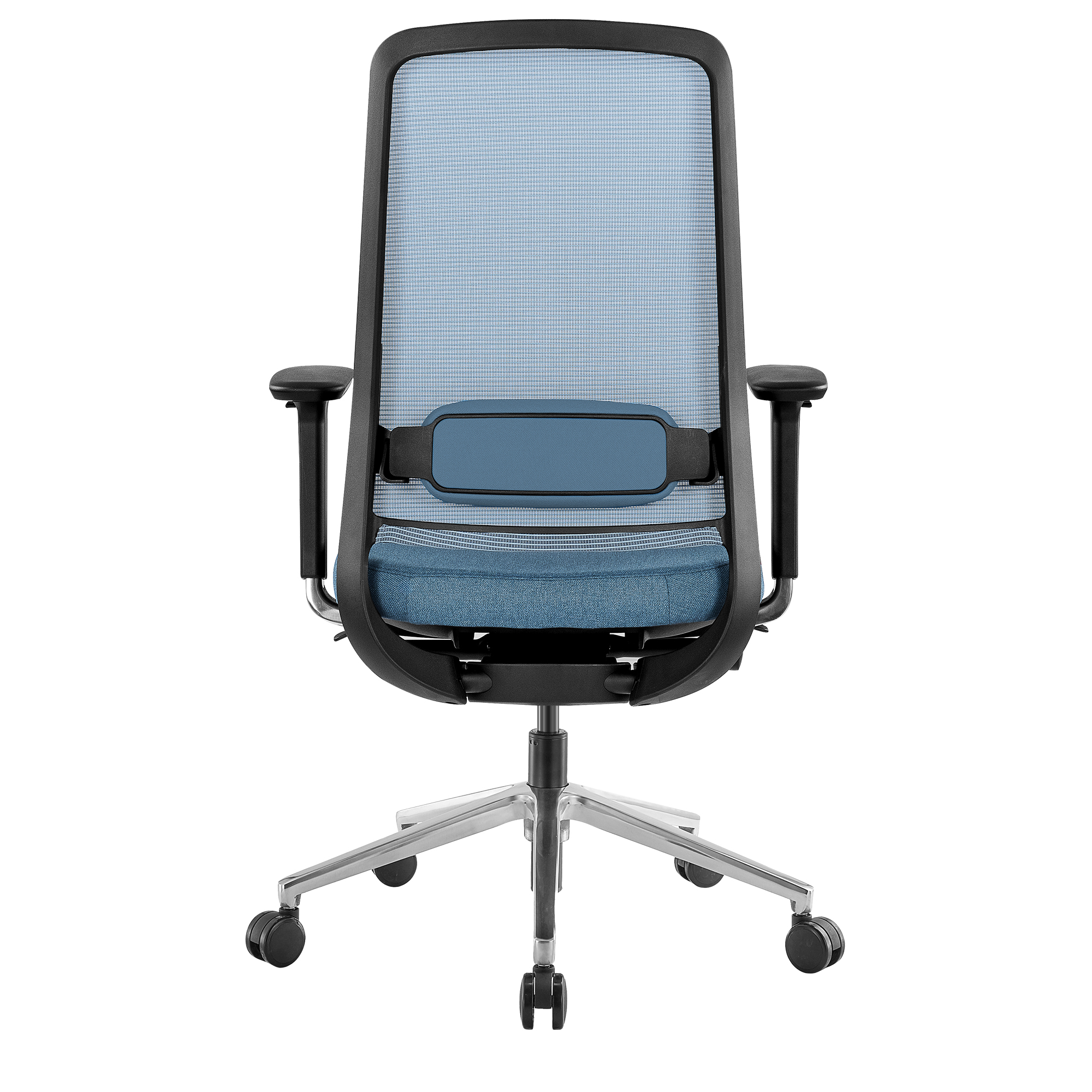FILO-B 2.0 sedia girevole per ufficio | Lombari Vertebrae Lordosi, rete di rete, blu - 12 Main Image