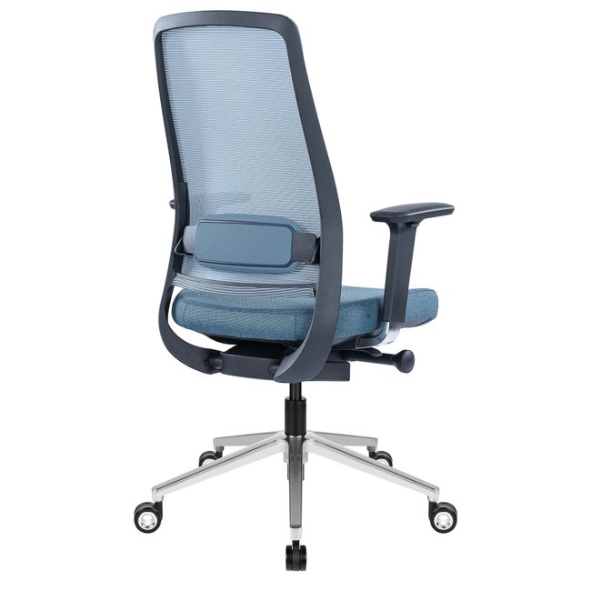 FILO 2.0 Bürodrehstuhl | Premium-Drehstuhl, Lordosenstütze, Netzrücken, 4D-Armlehnen, Blau FILO 2.0 Bürodrehstuhl | Premium-Drehstuhl, Lordosenstütze, Netzrücken, 4D-Armlehnen, Blau