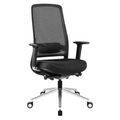 FILO-B 2.0 Chaise de bureau pivotante | Chaise pivotante ergonomique haut de gamme, soutien lombaire, dossier en résille, accoudoirs 4D, noir - 1 Thumbnail Image