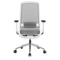 FILO 2.0 Bürodrehstuhl | Premium-Drehstuhl, Lordosenstütze, Netzrücken, 4D-Armlehnen, Grau