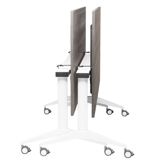 MARA - SAVIO TILTING Klapptisch | Rollbar, klappbar, 1600 x 800 mm, Bernsteineiche