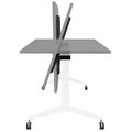 Mara SAVIO TILTING Table pliante | Roulable, pliable, 1600 x 800 mm, gris perlé - 8 Thumbnail Image