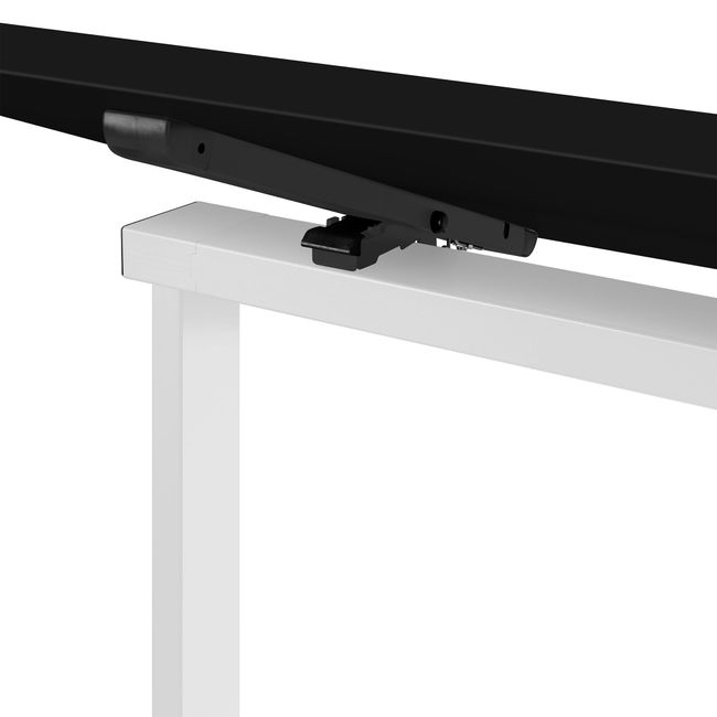 MARA - SAVIO TILTING Klapptisch | Rollbar, klappbar, 1600 x 800 mm, Schwarz MARA - SAVIO TILTING Klapptisch | Rollbar, klappbar, 1600 x 800 mm, Schwarz