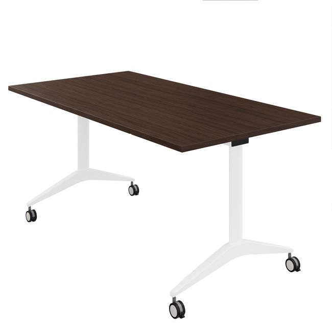 MARA - SAVIO TILTING Klapptisch | Rollbar, klappbar, 1600 x 800 mm, Nussbaum MARA - SAVIO TILTING Klapptisch | Rollbar, klappbar, 1600 x 800 mm, Nussbaum