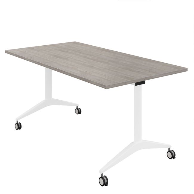 MARA - SAVIO TILTING Klapptisch | Rollbar, klappbar, 1600 x 800 mm, Nordeiche grau MARA - SAVIO TILTING Klapptisch | Rollbar, klappbar, 1600 x 800 mm, Nordeiche grau
