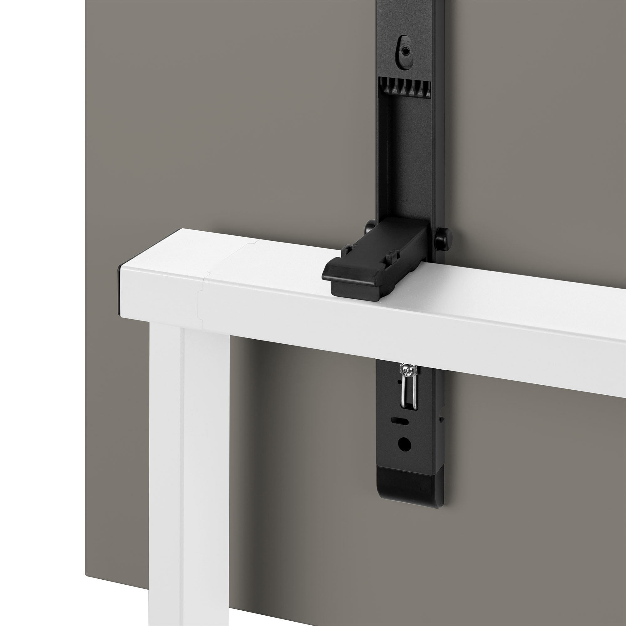 Mara SAVIO TILTING Tabella pieghevole | Arrotolabile, pieghevole, 1600 x 800 mm, grigio cubanite - 4 Main Image