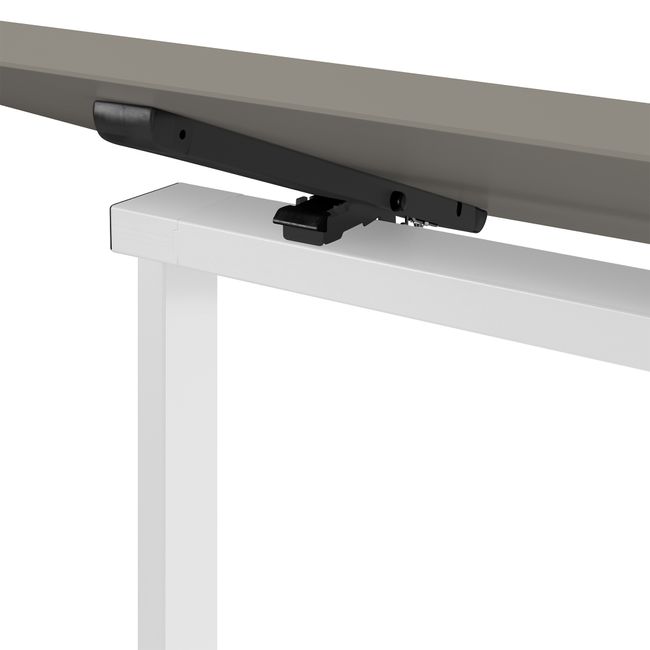 MARA - SAVIO TILTING Klapptisch | Rollbar, klappbar, 1600 x 800 mm, Cubanitgrau