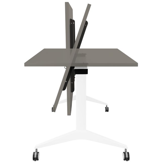 MARA - SAVIO TILTING Klapptisch | Rollbar, klappbar, 1600 x 800 mm, Cubanitgrau