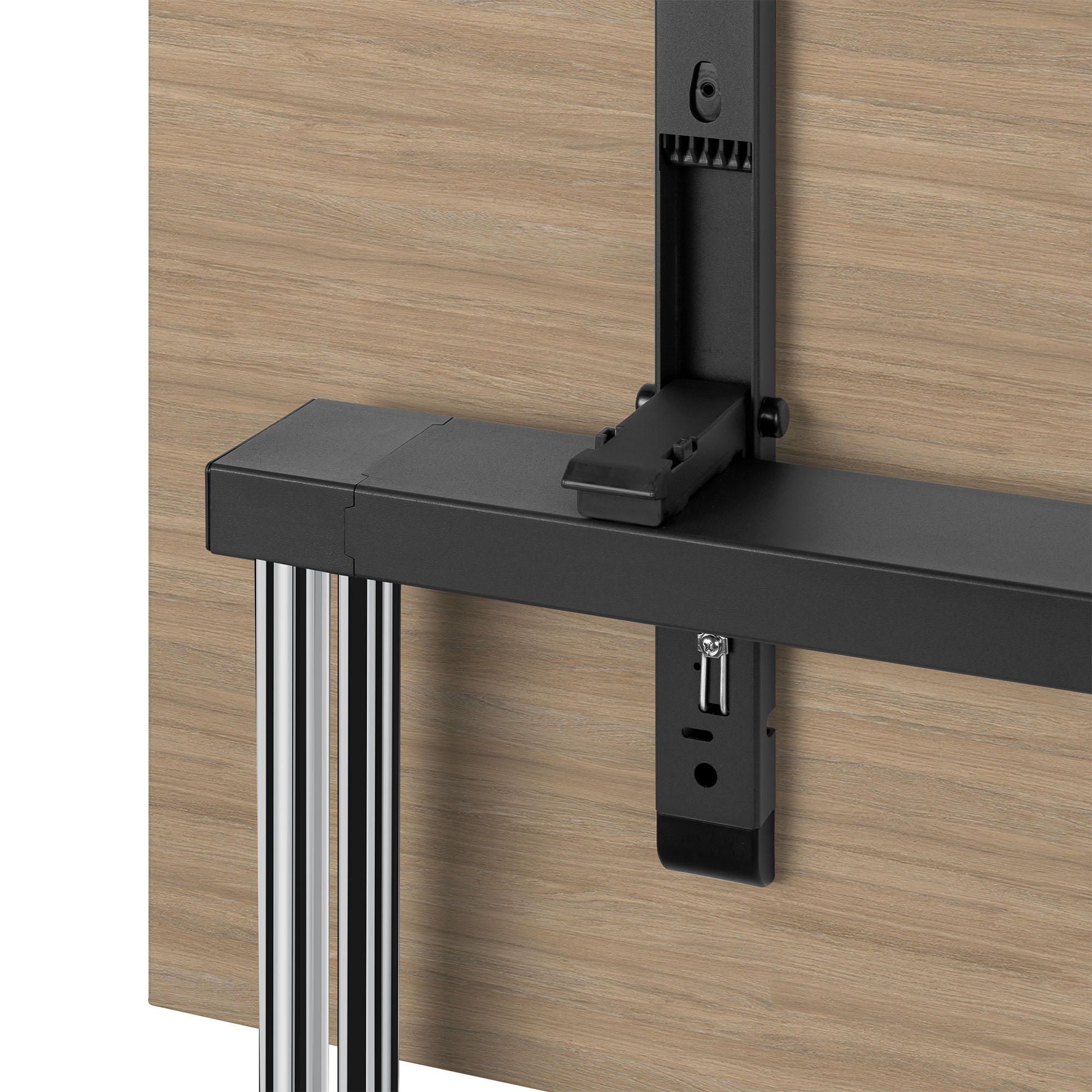 MARA - ARGO TILTING Konferenztisch | Rollbar, klappbar, 1600 x 800 mm, Bernsteineiche - 5 Main Image