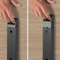 MARA - ARGO TILTING Konferenztisch | Rollbar, klappbar, 1600 x 800 mm, Bernsteineiche - 6 Thumbnail Image