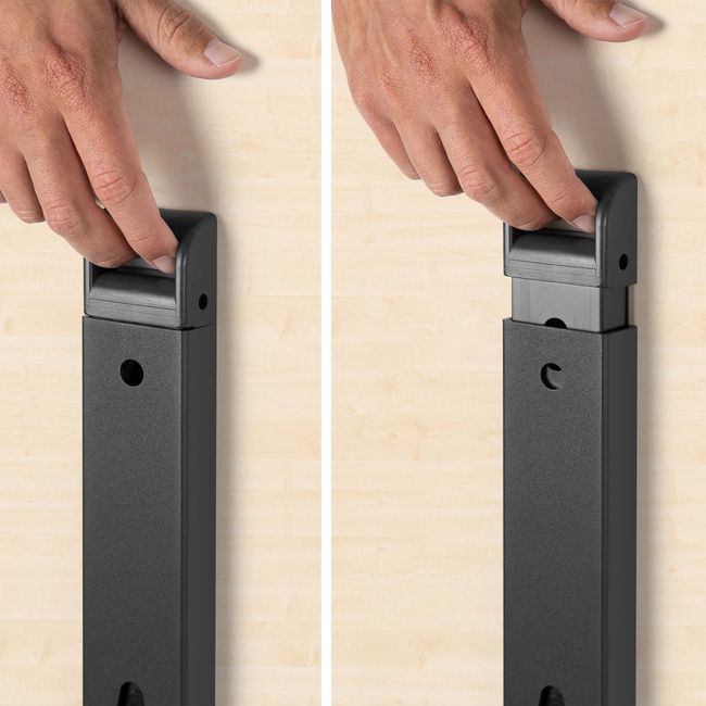 MARA - ARGO TILTING Konferenztisch | Rollbar, klappbar, 1600 x 800 mm, Ahorn