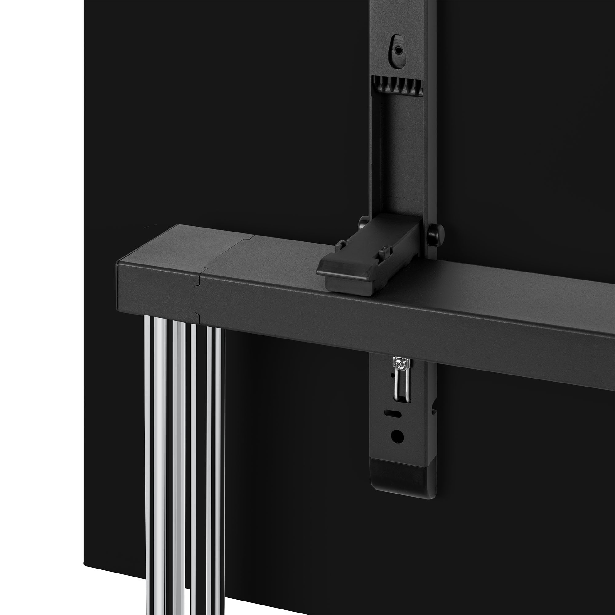 MARA - ARGO TILTING Table de conférence | À roulettes, pliable, 1600 x 800 mm, noir - 6 Main Image