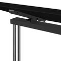 MARA - ARGO TILTING Table de conférence | À roulettes, pliable, 1600 x 800 mm, noir - 5 Thumbnail Image
