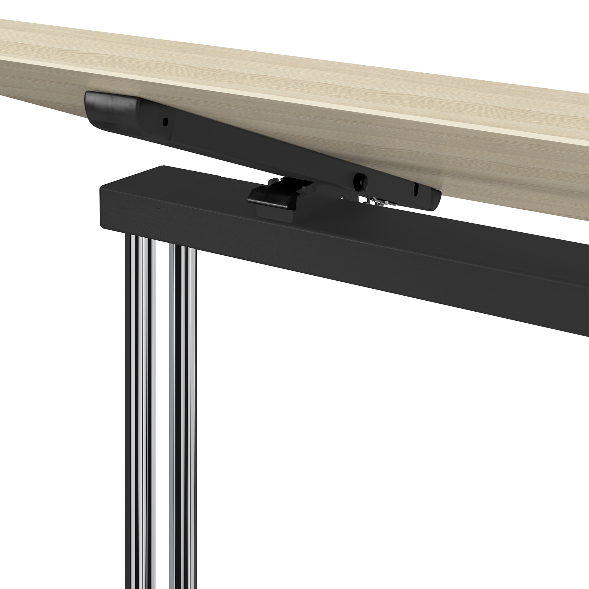 Mara LIBRO TILTING Tableau de conférence | Roulable, pliable, 1600 x 800 mm, cendres de sable - 4 Main Image