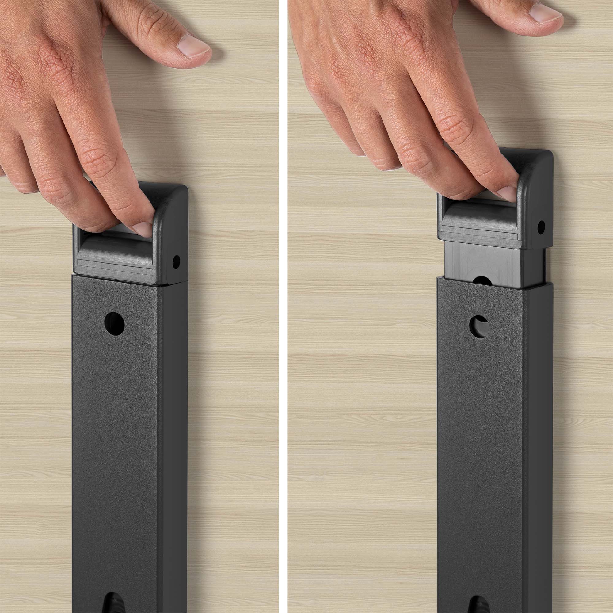 Mara LIBRO TILTING Tableau de conférence | Roulable, pliable, 1600 x 800 mm, cendres de sable - 6 Main Image